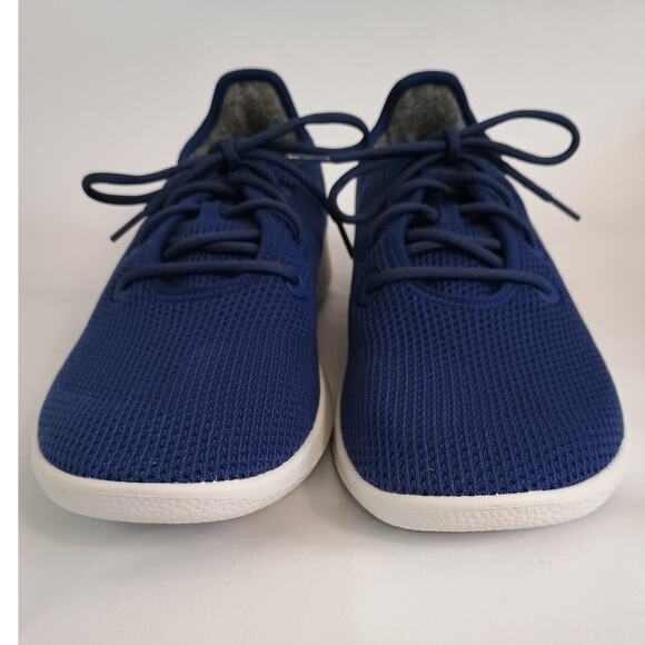 New Allbirds Tree Runners Shoes Size 13 Blue Ridge White - Picture 4 of 11